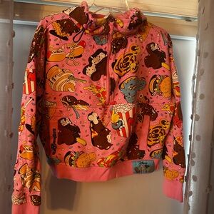 Disney Parks EATS collection pink pullover